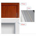 Beliebte Design MDF Holz PVC Montiert Tür